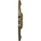 Ekena Millwork Southampton Ceiling Medallion (Fits Canopies up to 2 3/4"), 16 3/8"OD x 1 3/4"P, Mississippi Mud CM17SOMMF - alternate 2